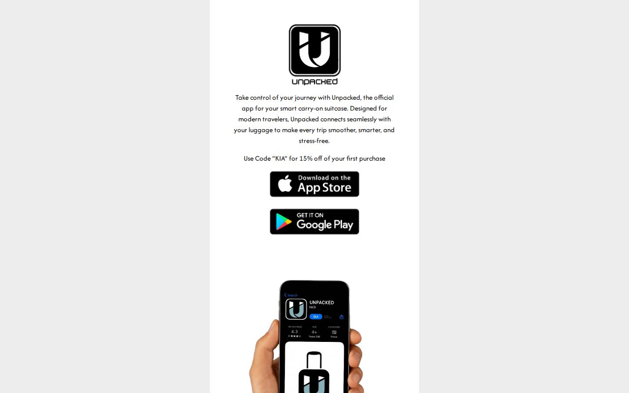 Carrd profile picture for @unpacked